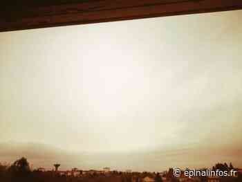 Vosges - Un ciel orange chargé de sable du Sahara - Epinal infos - Epinal Infos