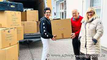 Hilfstransport aus Nagold: Endrich-Mitarbeiter spenden für Flüchtlingen  aus    der  Ukraine