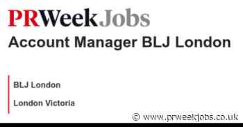 BLJ London: Account Manager BLJ London
