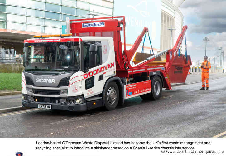O’Donovan boosts fleet safety with Scania skiploader