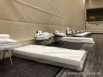 Geflüchtete Menschen aus der Ukraine in der Erstaufnahme des Landkreises Neu-Ulm angekommen