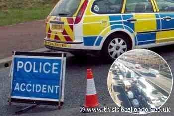 Man in 50s dies in M25 crash near Epping Forest