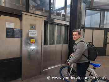 Cyclists over the moon after Greenwich tunnel lift reopens