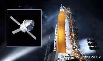 NASA's fully stacked 365ft SLS moon MEGAROCKET is ready to roll out