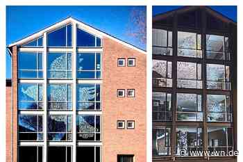 Eine Taube aus 4000 Papiervögeln