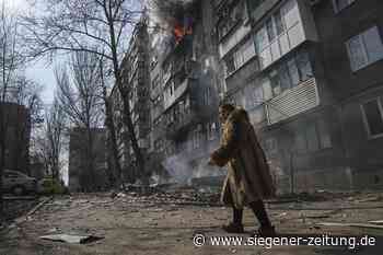 Krieg in der Ukraine (Update 14. März): Kriegsgegnerin unterbricht Live-Sendung - Siegener Zeitung