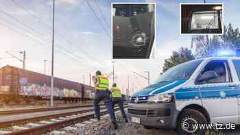 München: Fahrender Güterzug mit Steinen beworfen - Polizei ermittelt - tz.de