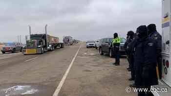 New charge laid against Coutts border blockade protester accused of breaching police barrier