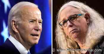 Biden Admin Celebrates as Transgender Appointee Receives 'Woman of the Year' Award