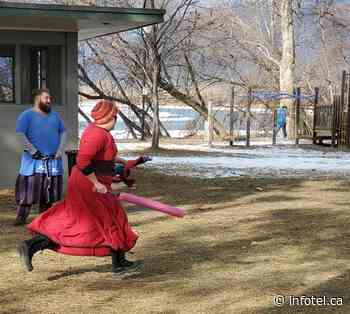 What grownups in costume are playing in a Kamloops park every week | iNFOnews | Thompson-Okanagan's News Source - iNFOnews