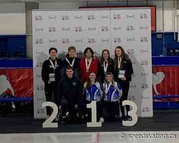 Canadian Junior Allround Champions crowned in Calgary at Long Track Canada Cup 3 - speedskating.ca