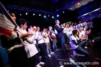 A Cogolin, le président du RN Jordan Bardella veut "faire du président sortant Macron le président sorti"