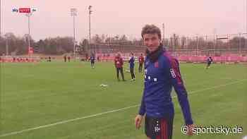 Bayern Video: Müller gibt Personal- und Trainingsupdate - Sky Sport