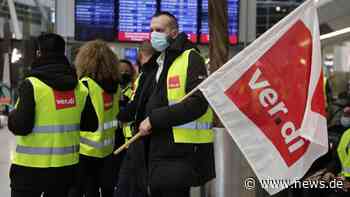 Bundesweite Warnstreiks: Personal legt Arbeit nieder! An diesen Flughäfen drohen jetzt Ausfälle - news.de