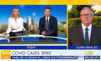 Brad Hazzard blows up at Karl Stefanovic and Ally Langdon on the Today Show - Daily Mail