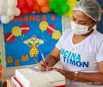 Timon inicia vacinação de crianças com 8 anos nesta segunda - Cidade Verde