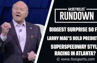 Superspeedway style racing in Atlanta, biggest surprise so far in 2022