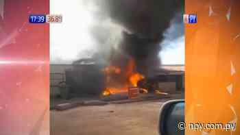 Nanawa: Reportan voraz incendio en un depósito de combustibles - NPY
