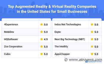 GoodFirms Releases a New List of Top AR & VR Companies in the United States for Small Businesses - EIN News