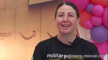 Army Veteran Makes An Impact At Baltimore’s Amazon Fulfillment Center - CBS Baltimore