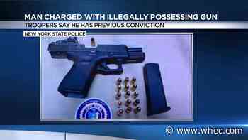Troopers: Man arrested in Rochester for illegally possessing gun