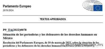 Los Considerandos del Parlamento Europeo/Columna - plumas libres