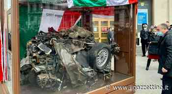 Strage di Capaci, a Trieste esposto ciò che resta dell'auto della scorta di Falcone Foto - ilgazzettino.it