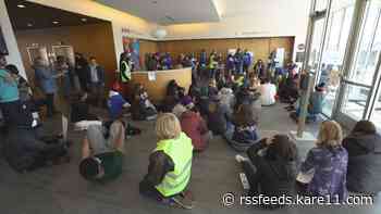 MPS students stage sit-in to support educators