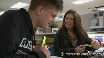 ‘Joy Ambassador’ spreads happiness at Anoka-Hennepin School District office