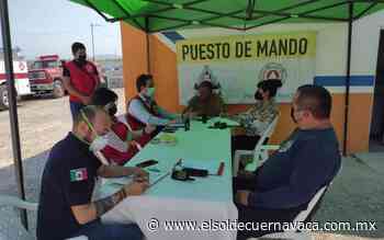 En Jojutla cuerpos de emergencia trabajaran coordinados - El Sol de Cuernavaca