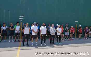 Realizan Campeonato Nacional Frontenis Primera Fuerza - El Sol de Cuernavaca