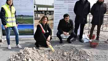 Parma, in via Manara (Molinetto) la posa della prima pietra del nuovo centro di raccolta rifiuti - La Repubblica