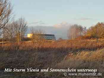 Mit Sturm Ylenia und Sonnenschein unterwegs ! - Lutherstadt Wittenberg - myheimat.de