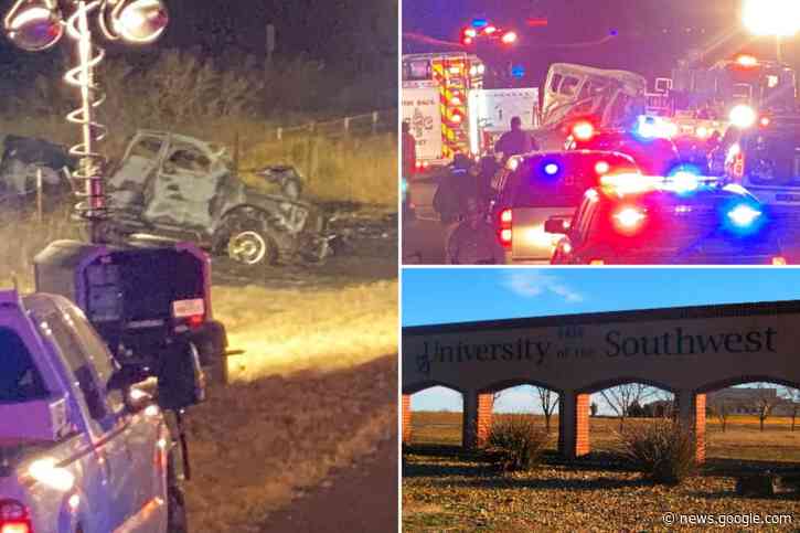 Fatal crash involving bus carrying college golf team, death toll unclear - New York Post