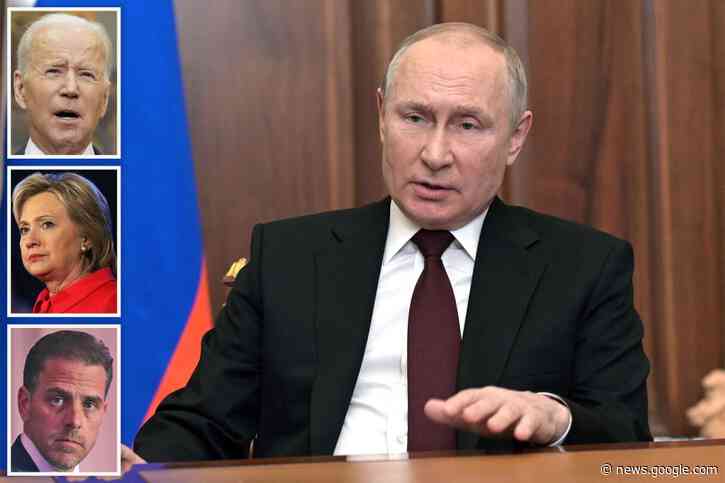 Russia sanctions 13 Americans, including Joe and Hunter Biden, Hillary Clinton - New York Post