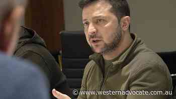 Peace talks more 'realistic': Zelenskiy - Western Advocate