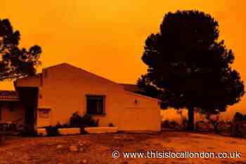 Why the sky looks orange today amid dust storm in the UK