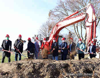 Spatenstich für Radweg zwischen Unterroth und Illertissen