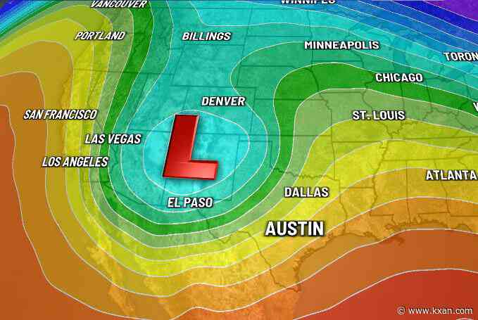 Strong spring storm in the 7-day forecast