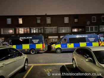 Two arrested after class A and B drugs found inside Thamesmead home