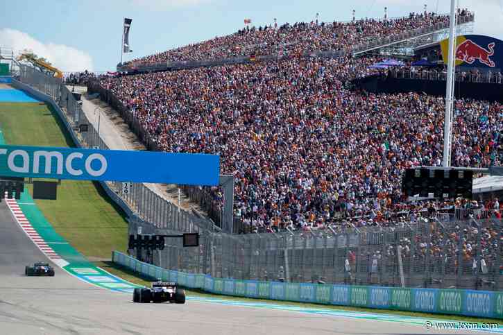 Formula 1's U.S. Grand Prix tickets go on sale at 10 a.m. CDT Wednesday