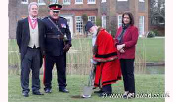 Mayor of Havering plants tree to mark The Queen's Platinum Jubilee - Yellow Advertiser