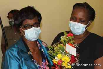 Albert-Poyotte Visits Families Of Cops Who Were Ambushed - St. Lucia Times Online News