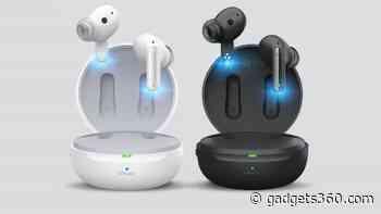 LG Tone Free FP9, Tone Free FP5, and Tone Free FP3 TWS Earbuds With ANC, UV Charging Case Debut in India