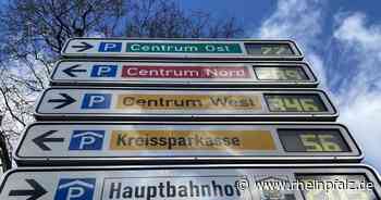Parkleitsystem wird digital und flexibler - Kaiserslautern - DIE RHEINPFALZ - Rheinpfalz.de