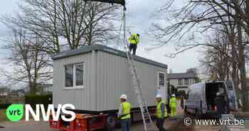 Mechelen start met installatie van eerste woonunits voor Oekraïense vluchtelingen - VRT NWS