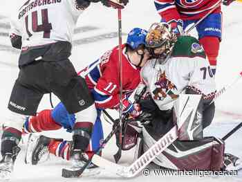 Despite two goals from Cole Caufield, awful start sinks Canadiens - Belleville Intelligencer