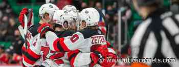 KEVIN BAHL SCORES OT WINNER IN BELLEVILLE - Utica Comets