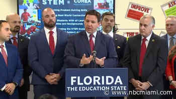 Florida Gov. DeSantis Announces $289 Million in New Education Funding