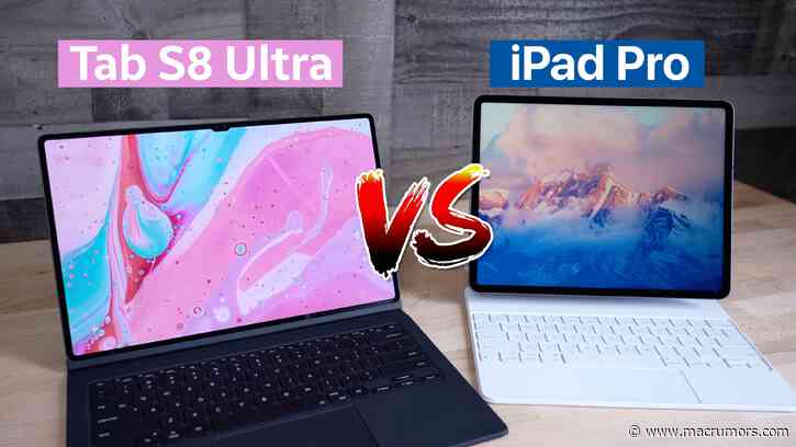 Samsung's Galaxy Tab S8 Ultra vs. Apple's iPad Pro